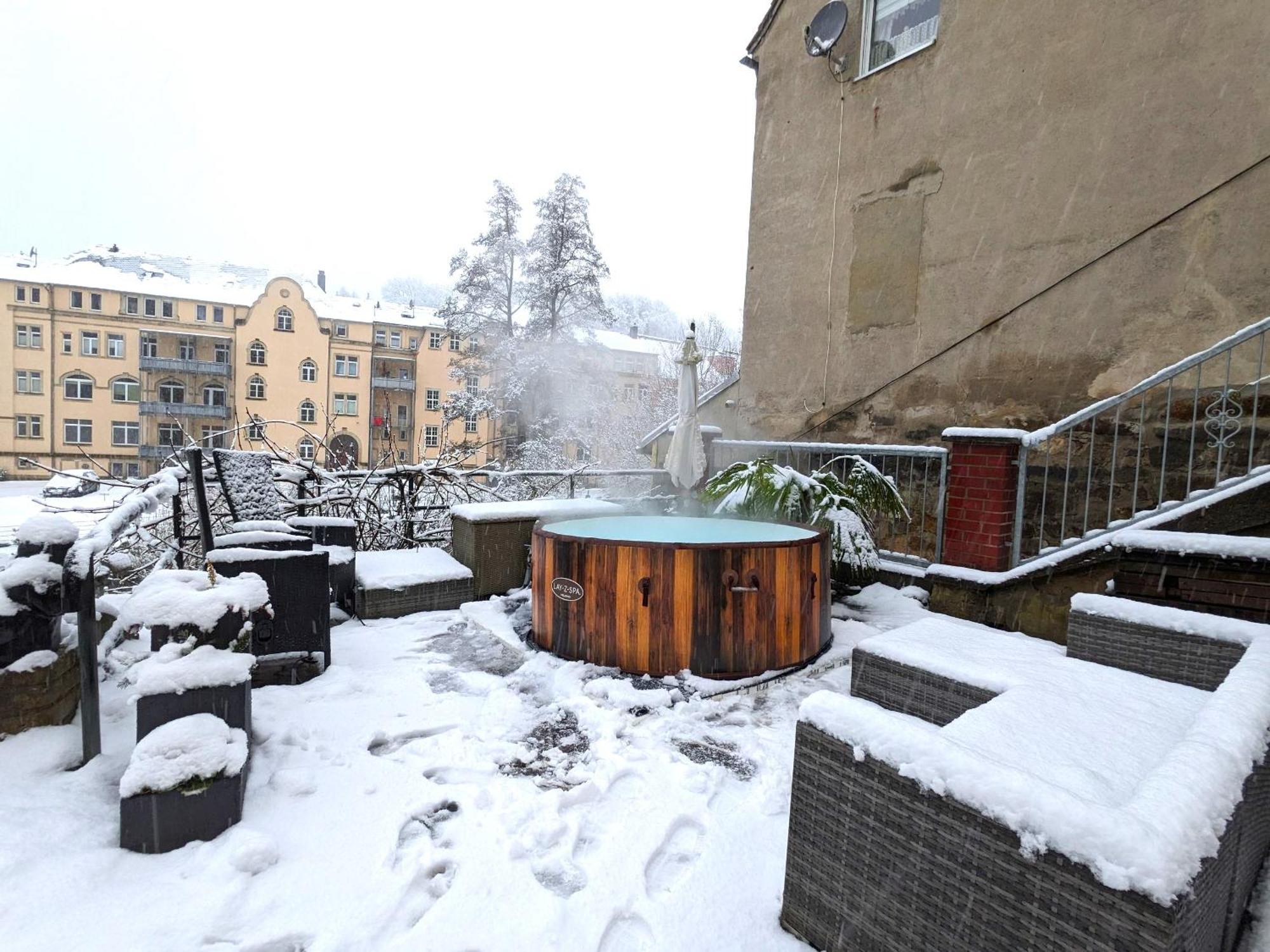 Zi1 - Urlaubsmagie - Erholung Mit Whirlpool & Sauna Sebnitz Exterior photo