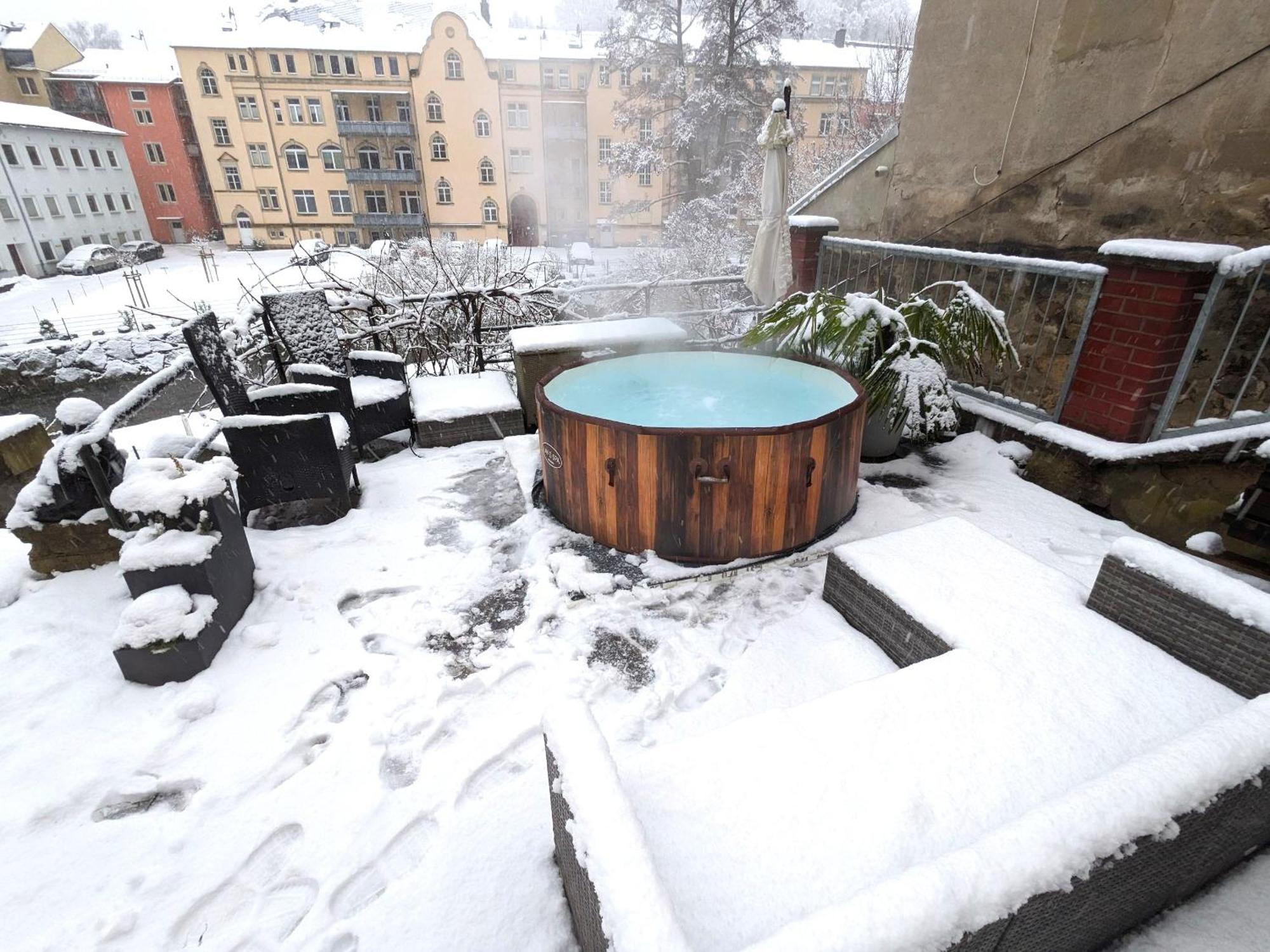 Zi1 - Urlaubsmagie - Erholung Mit Whirlpool & Sauna Sebnitz Exterior photo